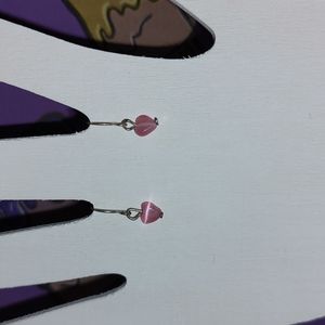 🌼Rose Quartz Minimalist Earrings
